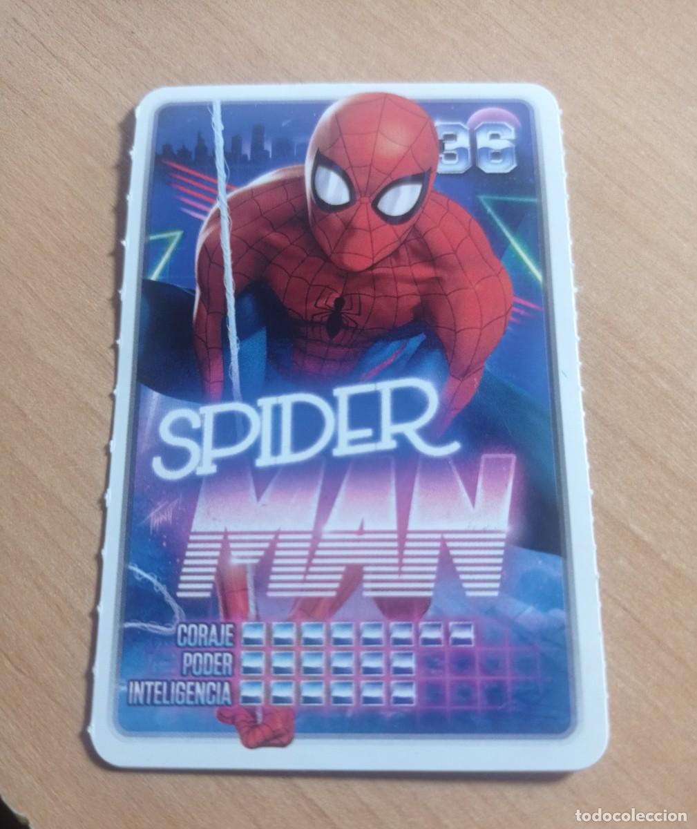 Coleccionismo cromos antiguos: 36 SPIDERMAN COLECCI&Oacute;N MARVEL DESCUBRE TU PODER. CARREFOUR. - Foto 1