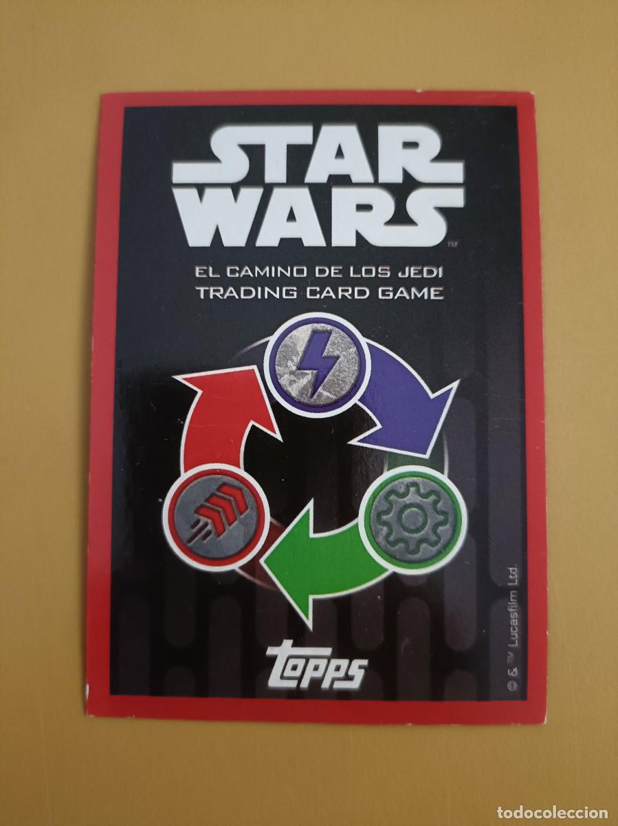 Coleccionismo cromos antiguos: star wars, luke skywalker topps - Foto 2