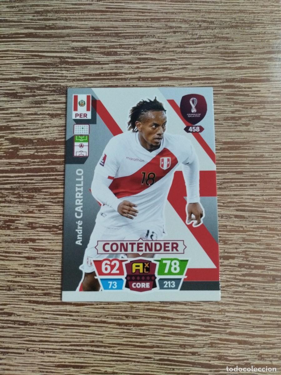 Colecionismo Cromos antigos: N° 458 Carrillo - Peru - Contender - Adrenalyn XL Qatar 2022 - Panini 22