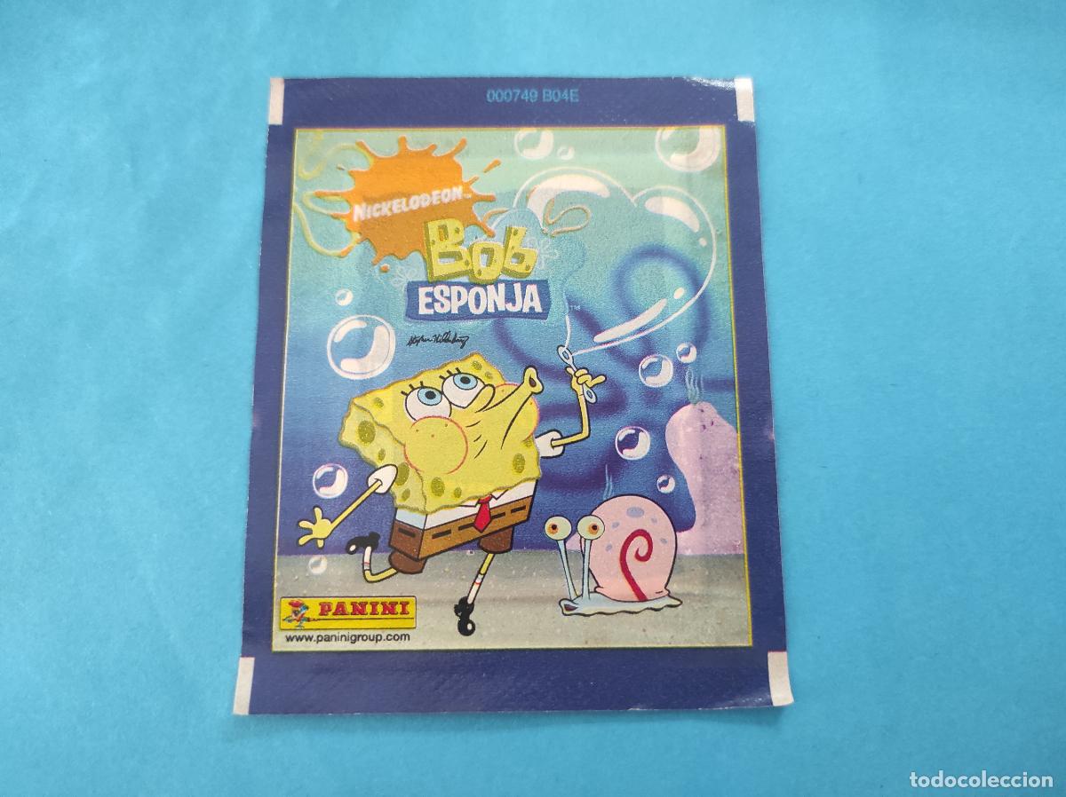 Coleccionismo cromos antiguos: SOBRE DE CROMOS SIN ABRIR DE BOB ESPONJA DE PANINI - Foto 1