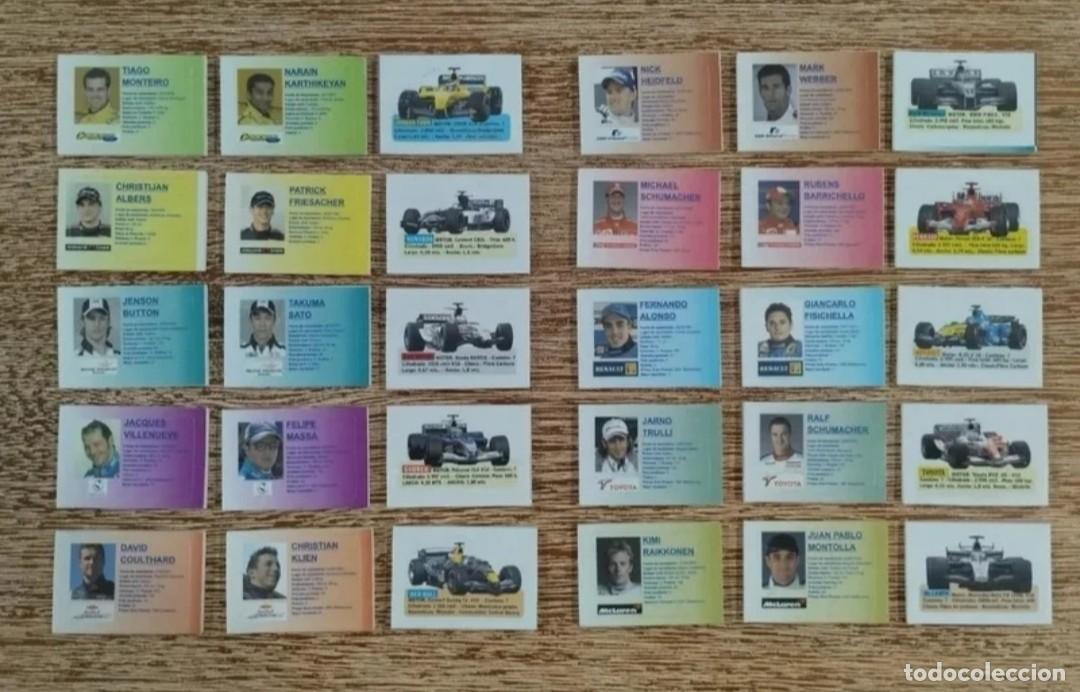 Coleccionismo cromos antiguos: Jumpers - Formula 1 - Colecci&oacute;n Completa sin pegar - Foto 1