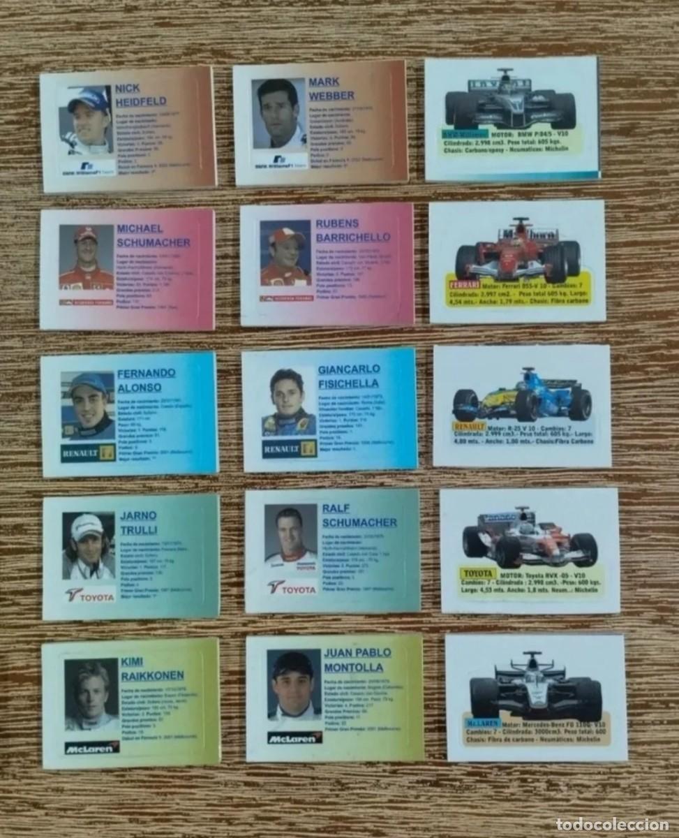 Coleccionismo cromos antiguos: Jumpers - Formula 1 - Colecci&oacute;n Completa sin pegar - Foto 5