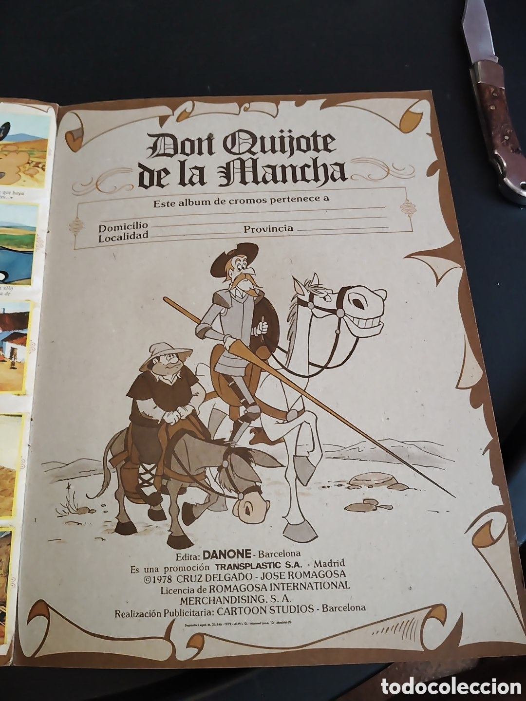 Coleccionismo cromos antiguos: COMPLETO. DON QUIJOTE DE LA MANCHA. DANONE - Foto 3