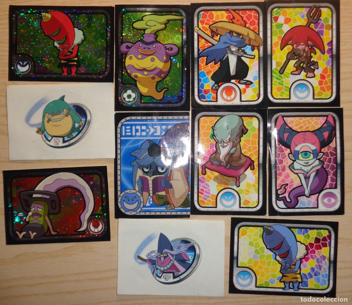 Coleccionismo cromos antiguos: LOTE DE 11 CROMOS YO-KAI WATCH - Foto 1