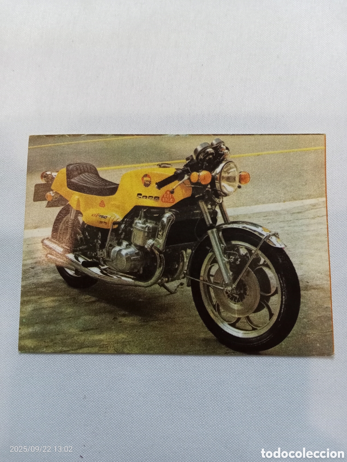 Coleccionismo Cromos antiguos: CROMO DE MOTO COLECCI&Oacute;N EL MUNDO DE LAS MOTOS,DE BIMBO,N-73 EL LAUREL DE LOS TRIUNFOS