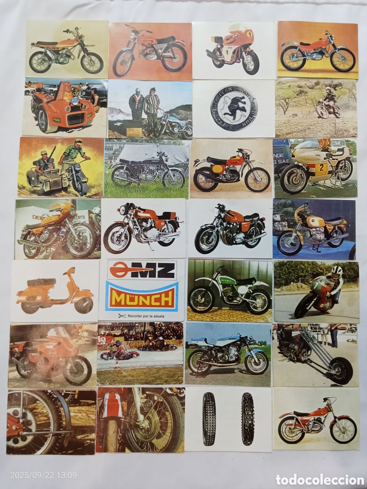 Coleccionismo Cromos antiguos: CROMO DE MOTO COLECCI&Oacute;N EL MUNDO DE LAS MOTOS,DE BIMBO,