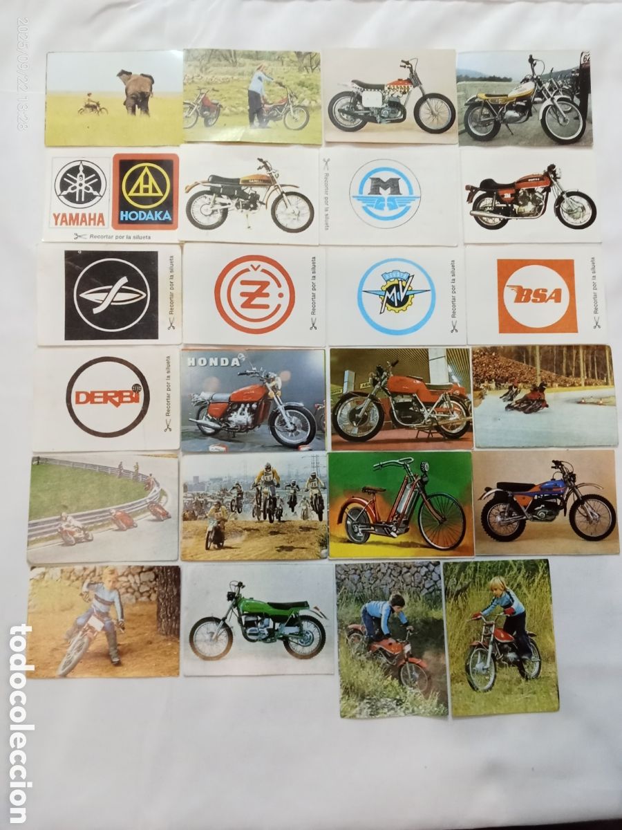 Coleccionismo Cromos antiguos: CROMO DE MOTO COLECCI&Oacute;N EL MUNDO DE LAS MOTOS,DE BIMBO,