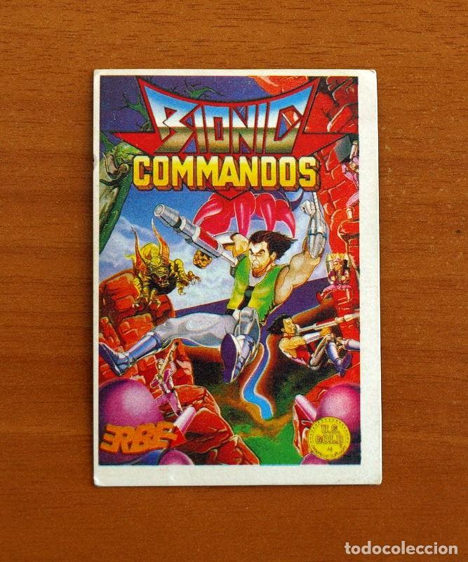 Coleccionismo cromos antiguos: Pel&iacute;culas - Cromo N&ordm; 159 Bionic Commandos - Mix 92 - Nunca Pegado - Foto 1