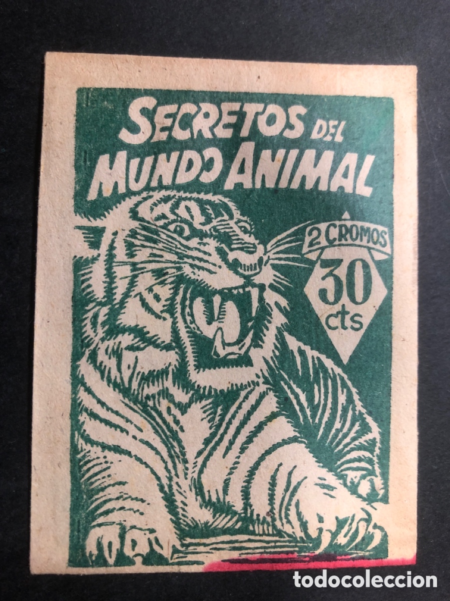 Colecionismo Cromos antigos: SOBRE CON CROMOS ALBUM SECRETOS DEL MUNDO ANIMAL EDITORIAL FERMA