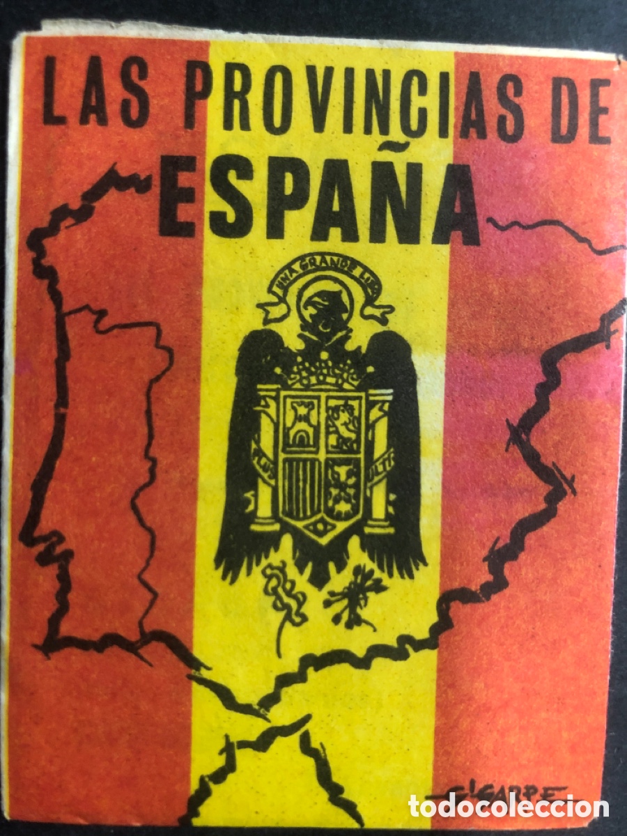 Colecionismo Cromos antigos: SOBRE CON CROMOS ALBUM LAS PROVINCIAS DE ESPA&Ntilde;A EDITORIAL GIGARPE