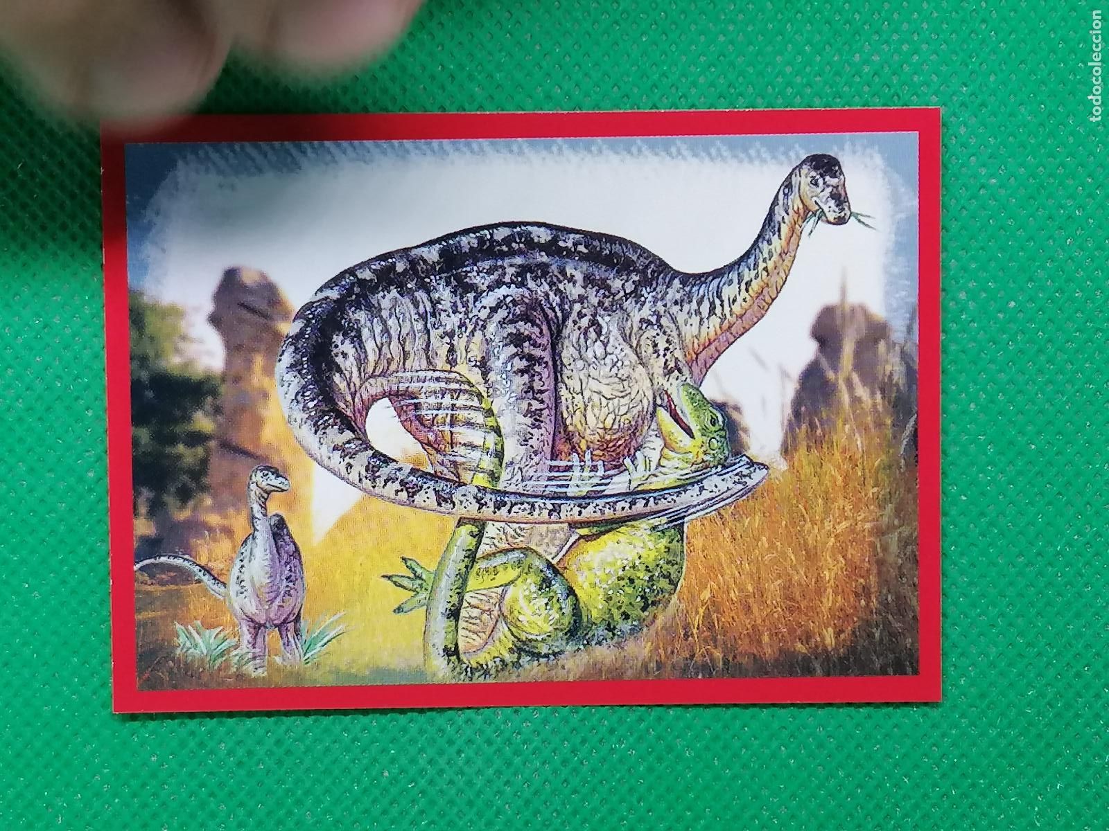 Coleccionismo Cromos antiguos: 18 CROMO DINOSAURIOS COMO YO ANIMAL WORLD 2015 2014 PANINI