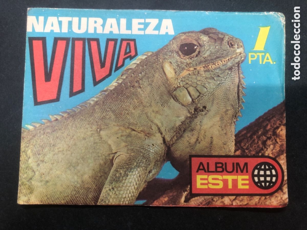 Collectionnisme Cartes &agrave; collectionner anciennes: SOBRE CON CROMOS ALBUM NATURALEZA VIVA EDITORIAL ESTE