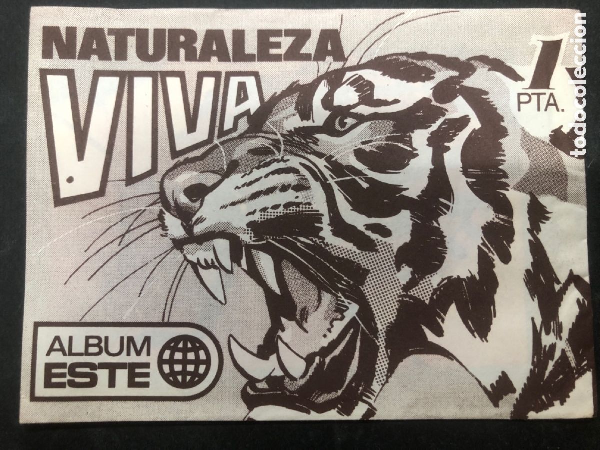 Collectionnisme Cartes &agrave; collectionner anciennes: SOBRE CON CROMOS ALBUM NATURALEZA VIVA EDITORIAL ESTE