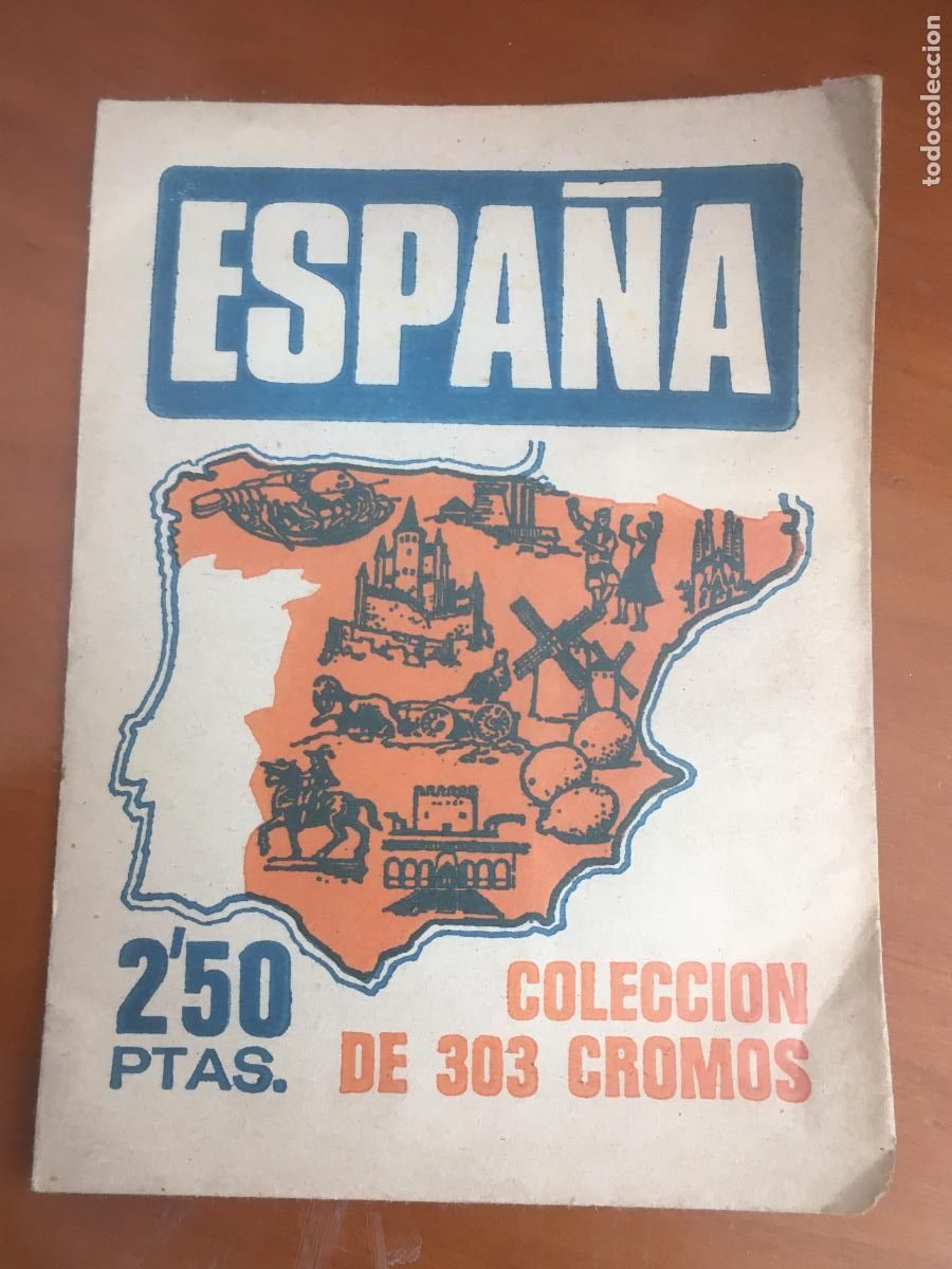 Coleccionismo cromos antiguos: espa&ntilde;a sobre de cromos sin abrir cerrado - Foto 1