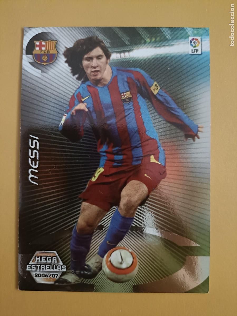 Coleccionismo cromos antiguos: messi, 2006 07 mega estrellas - Foto 1