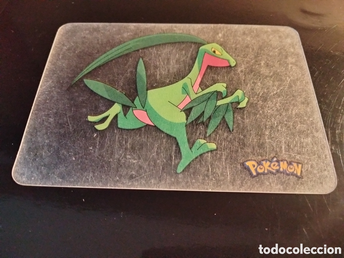 Coleccionismo cromos antiguos: GROVYLE # 104 POKEMON LAMINCARDS NEW COLLECTION 2006 EDIBAS RAYADA PERO DIF&Iacute;CIL