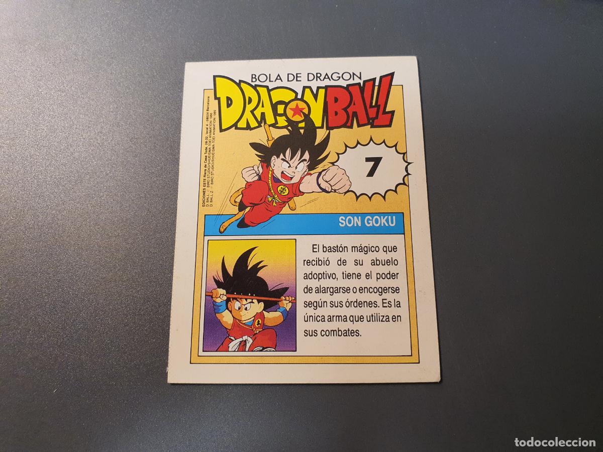 Coleccionismo cromos antiguos: CROMO CARTA DRAGON BALL ED EDICIONES ESTE - N&ordm; 7 - Foto 2