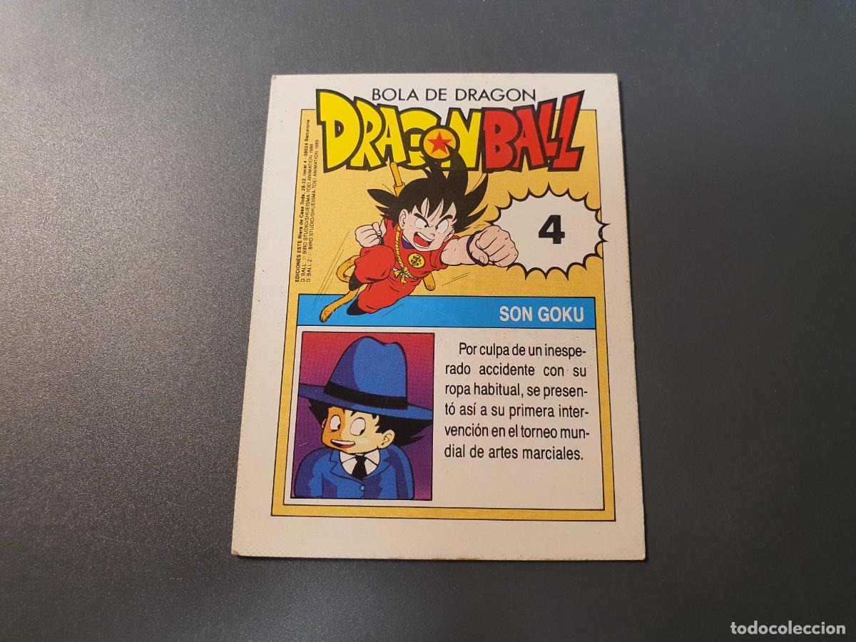 Coleccionismo cromos antiguos: CROMO CARTA DRAGON BALL ED EDICIONES ESTE - N&ordm; 4 - Foto 2