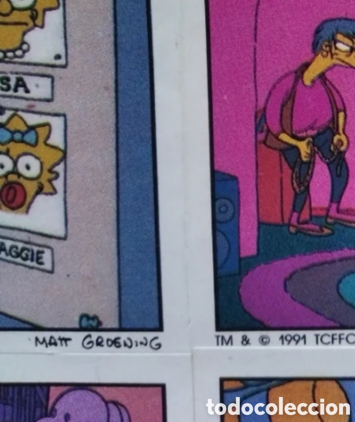 Coleccionismo cromos antiguos: Cromos Simpsons Panini - Foto 3