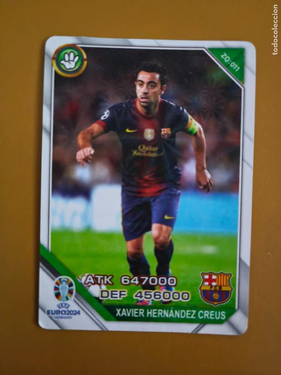 Coleccionismo cromos antiguos: xavi, euro 2024 card - Foto 1