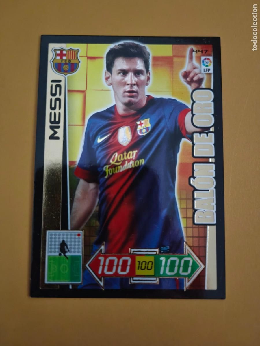 Coleccionismo cromos antiguos: messi, 2012 13 balon oro - Foto 1