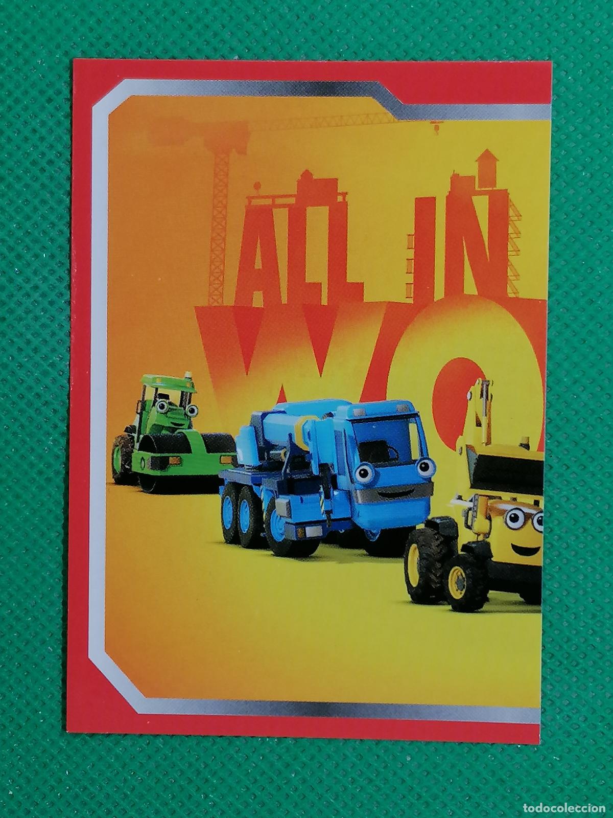 Coleccionismo cromos antiguos: 138 CROMO STICKER BOB EL CONSTRUCTOR 2017 2018 PANINI - Foto 1