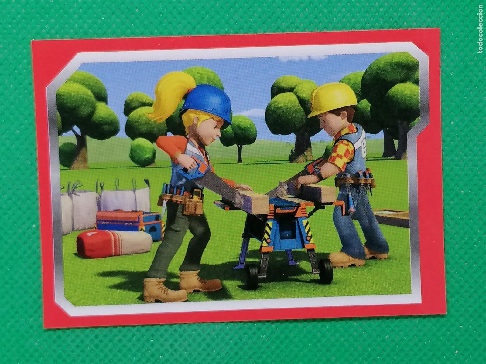 Coleccionismo cromos antiguos: 40 CROMO STICKER BOB EL CONSTRUCTOR 2017 2018 PANINI - Foto 1