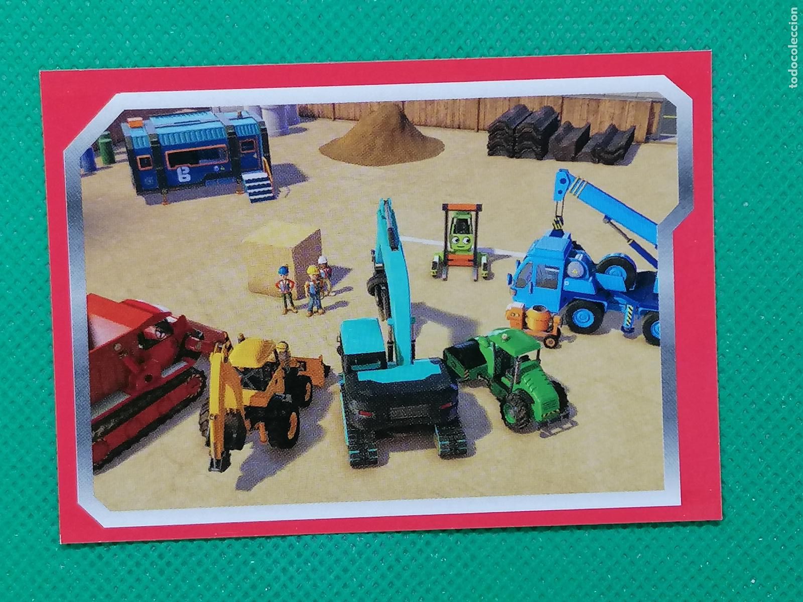 Coleccionismo cromos antiguos: 34 CROMO STICKER BOB EL CONSTRUCTOR 2017 2018 PANINI - Foto 1