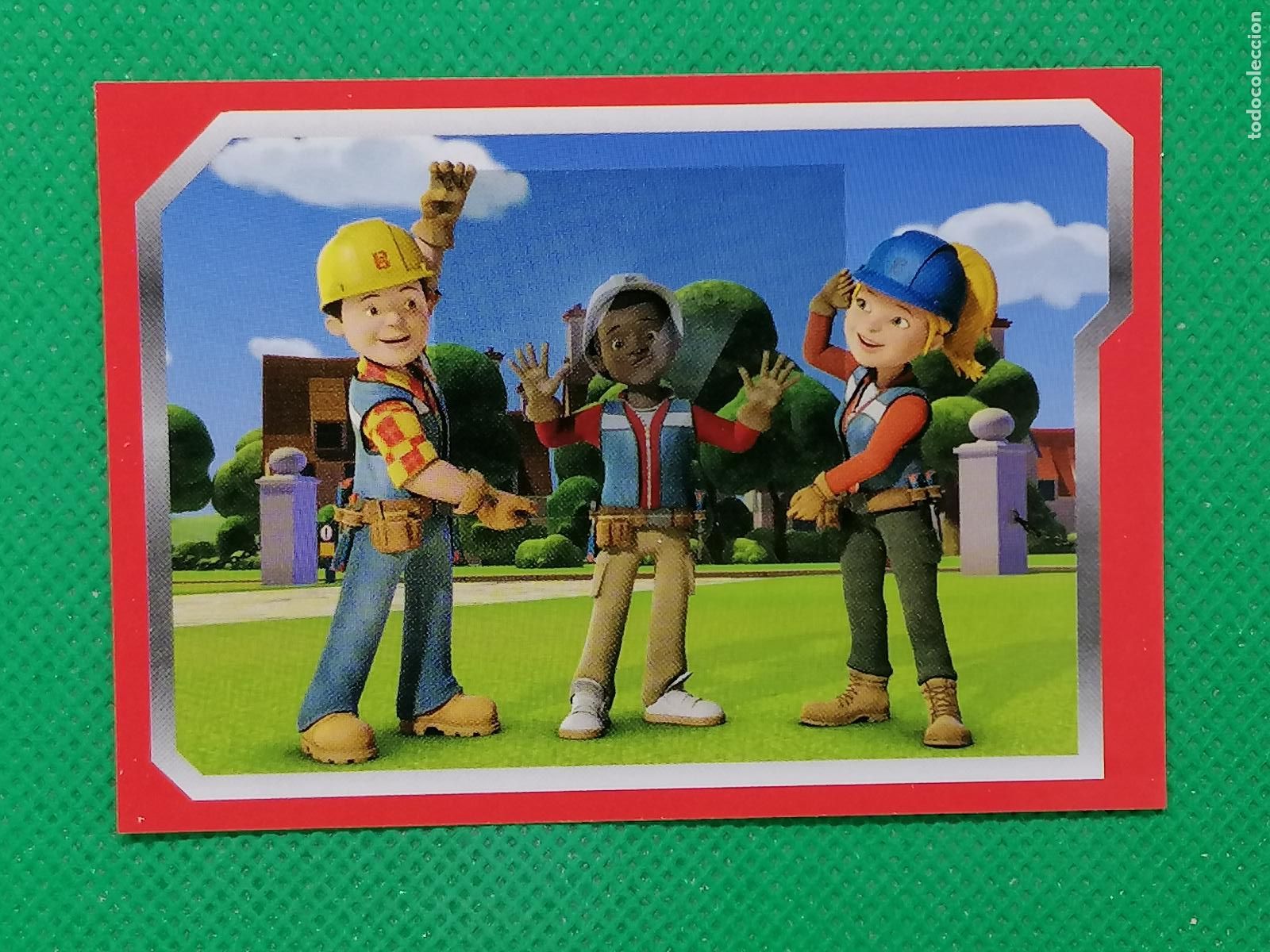 Coleccionismo cromos antiguos: 11 CROMO STICKER BOB EL CONSTRUCTOR 2017 2018 PANINI - Foto 1