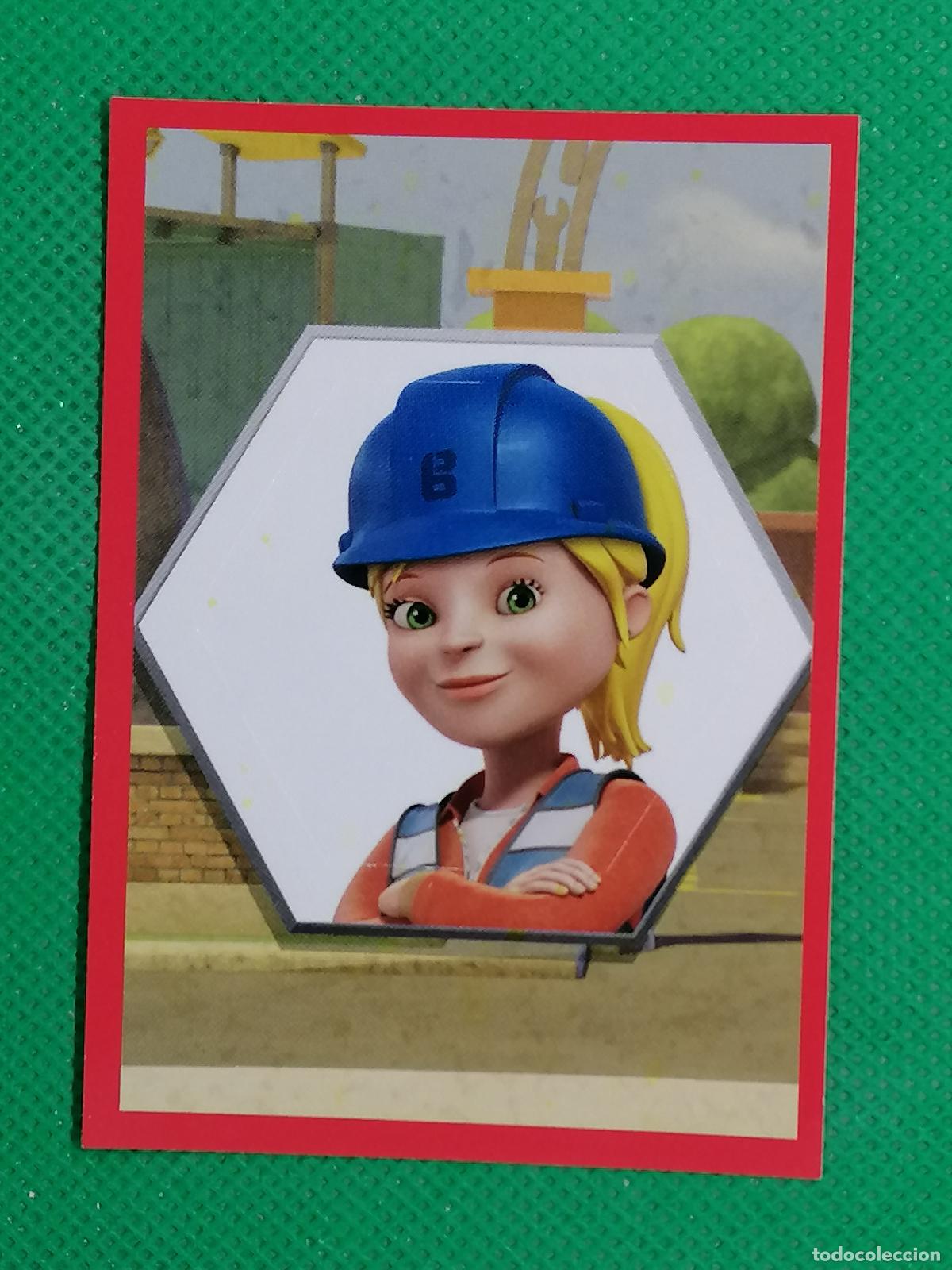 Coleccionismo cromos antiguos: 10 CROMO STICKER BOB EL CONSTRUCTOR 2017 2018 PANINI - Foto 1