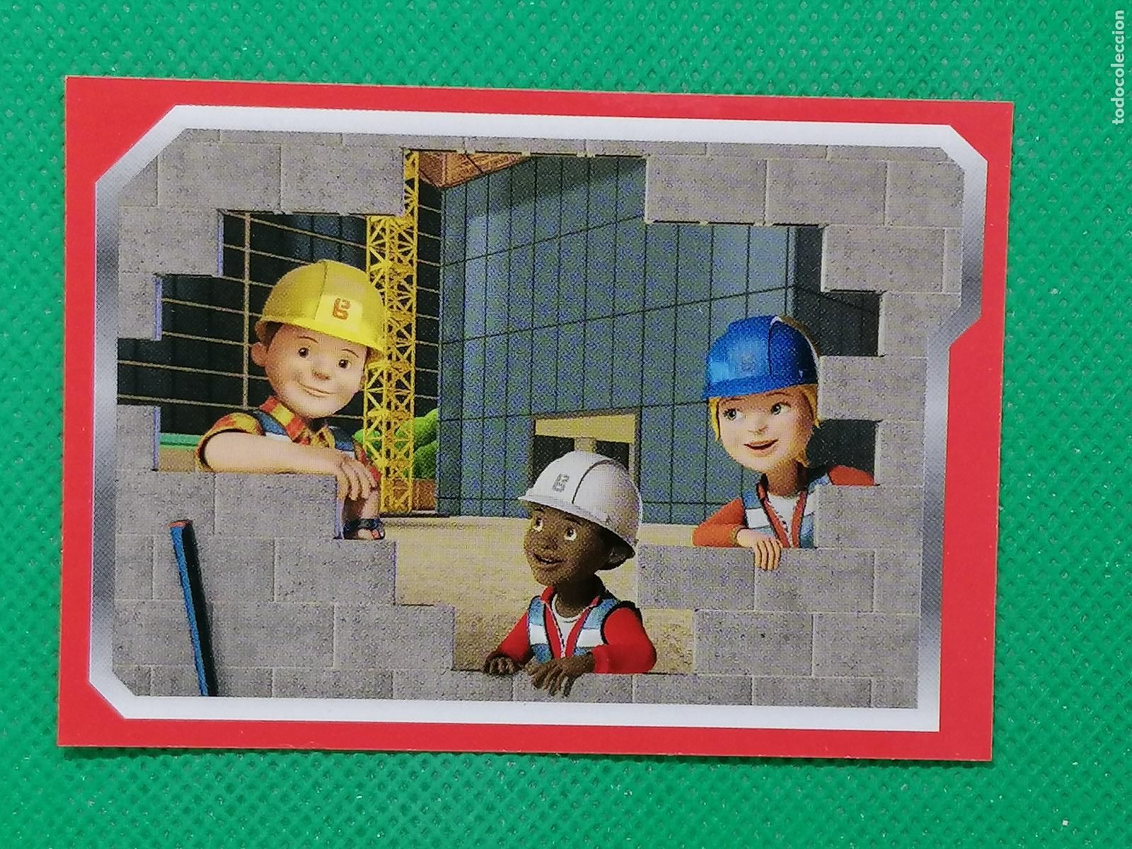 Coleccionismo cromos antiguos: 8 CROMO STICKER BOB EL CONSTRUCTOR 2017 2018 PANINI - Foto 1