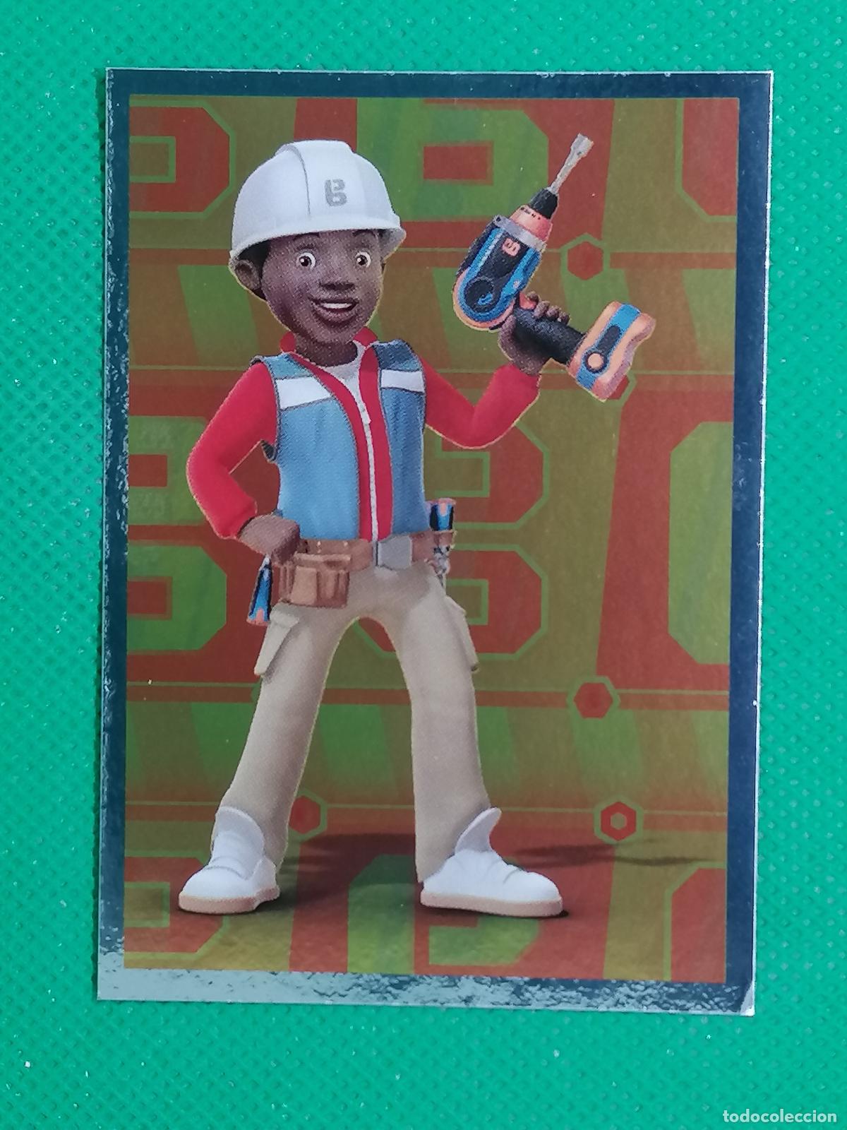 Coleccionismo cromos antiguos: 3 CROMO STICKER BOB EL CONSTRUCTOR 2017 2018 PANINI - Foto 1