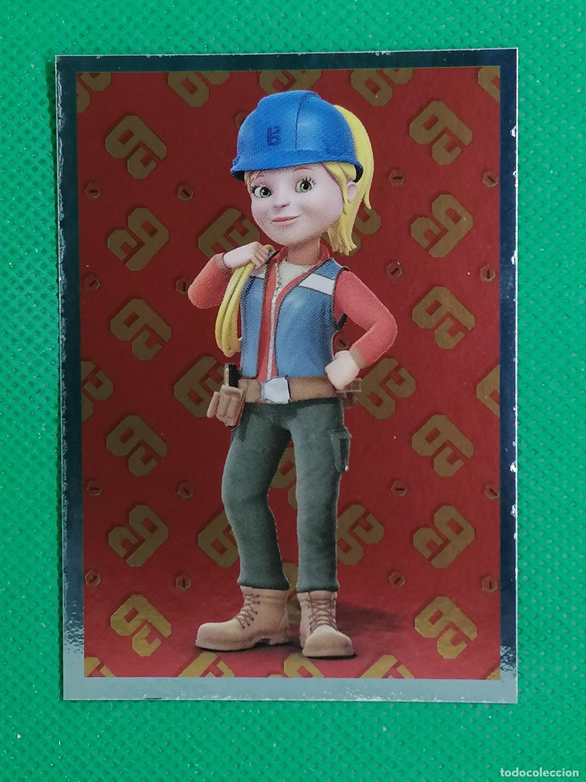 Coleccionismo cromos antiguos: 2 CROMO STICKER BOB EL CONSTRUCTOR 2017 2018 PANINI - Foto 1