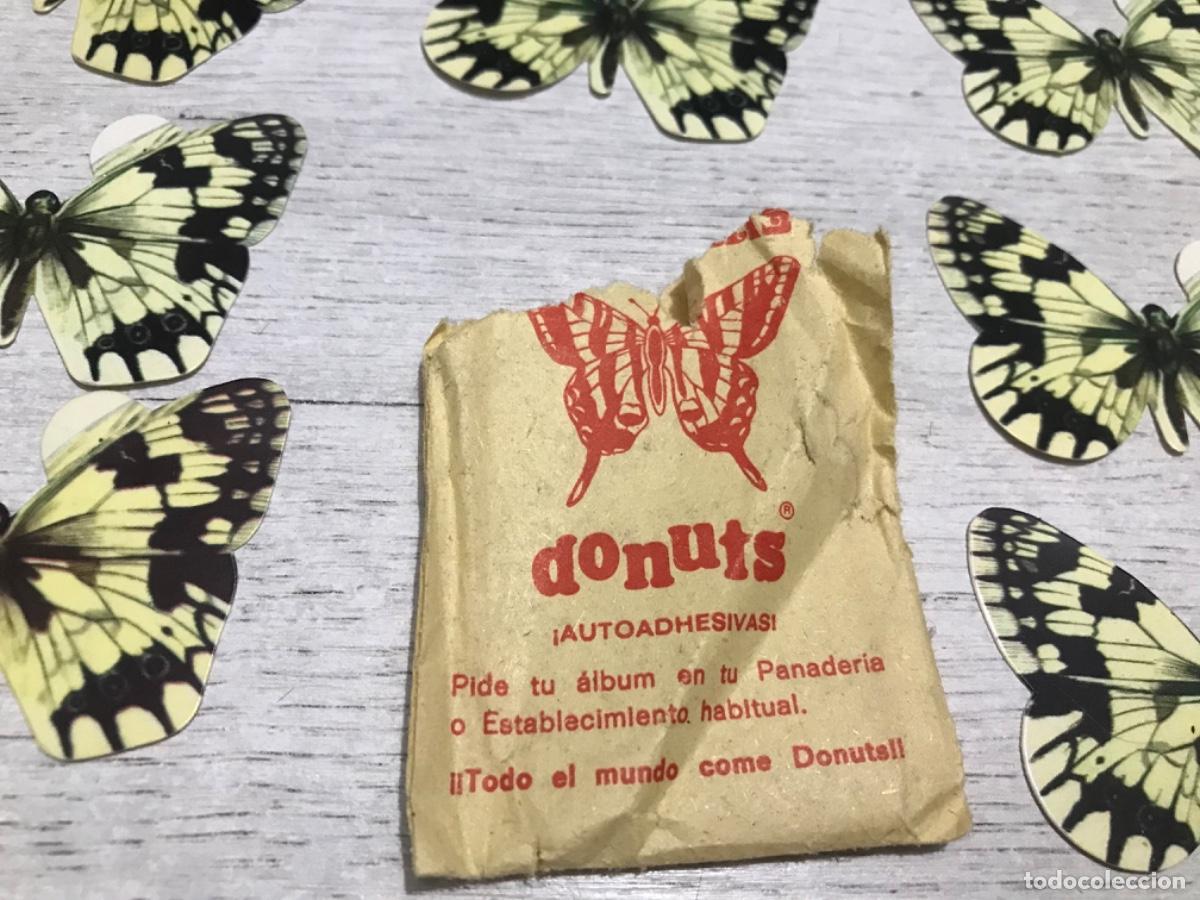 Coleccionismo cromos antiguos: Sobre Donuts con 12 mariposas - Foto 2