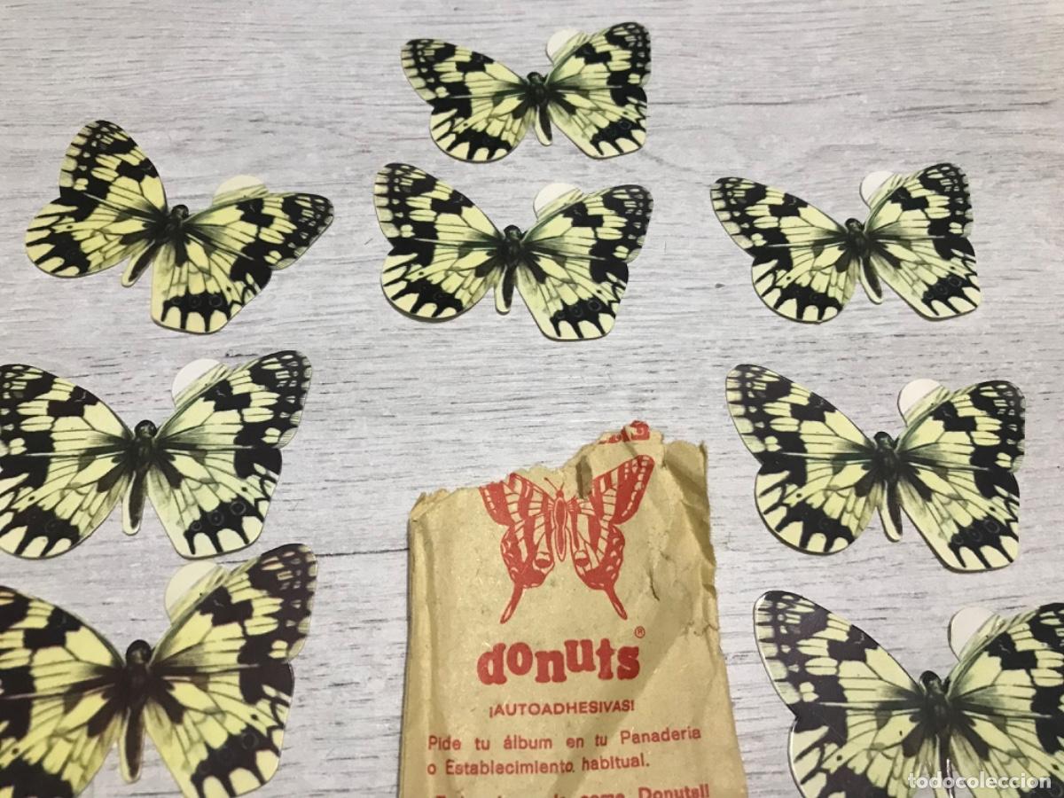 Coleccionismo cromos antiguos: Sobre Donuts con 12 mariposas - Foto 4