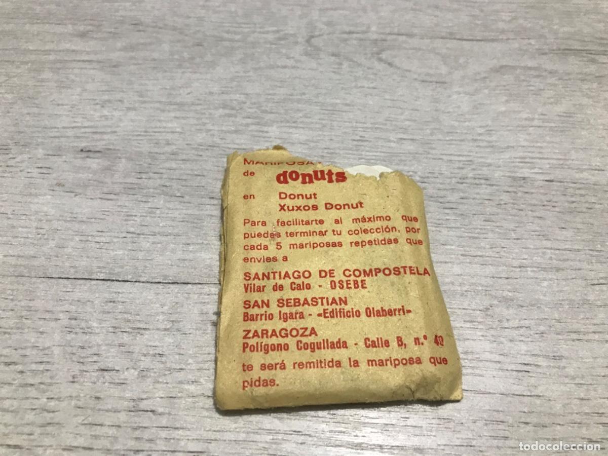 Coleccionismo cromos antiguos: Sobre Donuts con 12 mariposas - Foto 17
