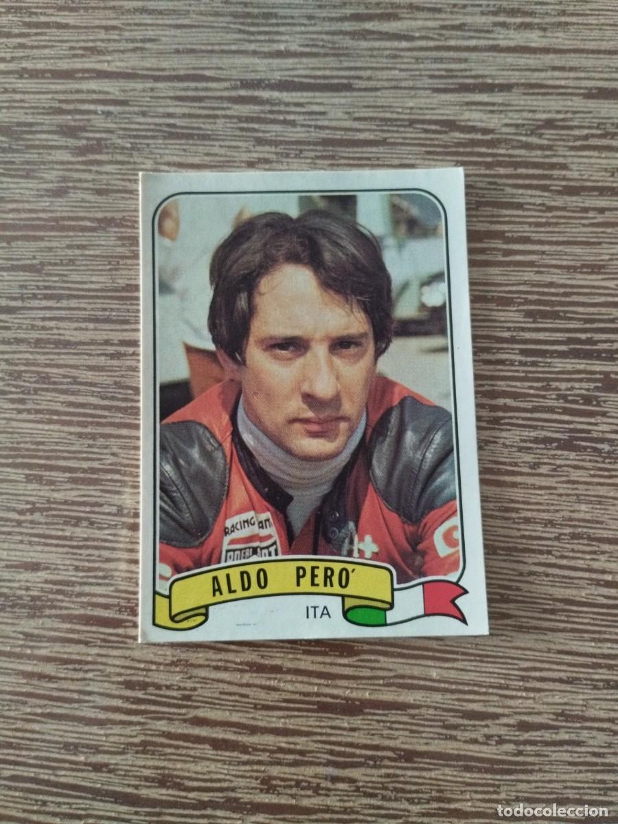 Colecionismo Cromos antigos: N&deg; 19 Aldo Pero - Sin Pegar - Cromo MOTO Sport - Panini - 1980