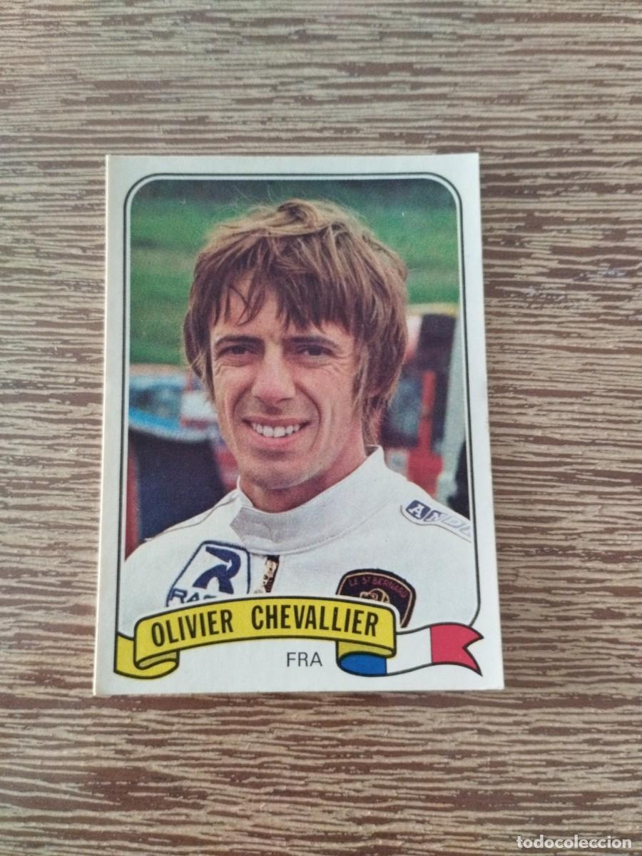 Collectable Antique Stickers: N&deg; 37 Olivier Chevallier - Sin Pegar - Cromo MOTO Sport - Panini - 1980
