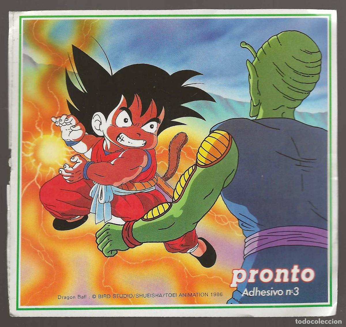Coleccionismo cromos antiguos: PRONTO -- DRAGON BALL N&ordm; 3 - Foto 1