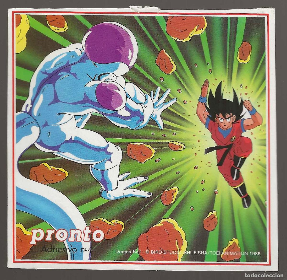 Coleccionismo cromos antiguos: PRONTO -- DRAGON BALL N&ordm; 4 - Foto 1