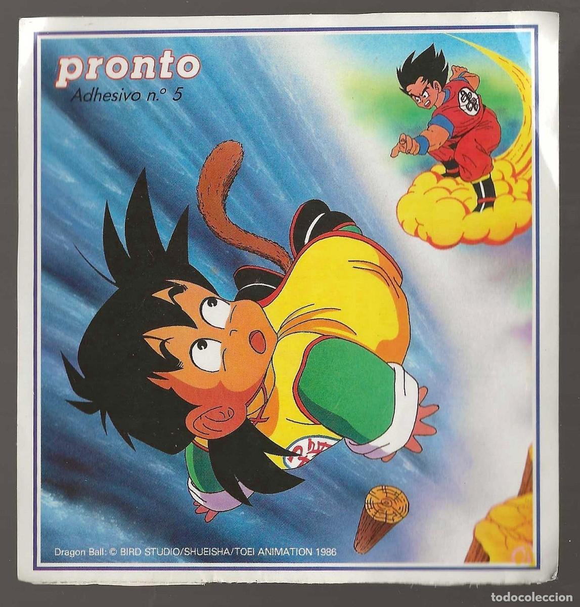 Coleccionismo cromos antiguos: PRONTO -- DRAGON BALL N&ordm; 5 - Foto 1