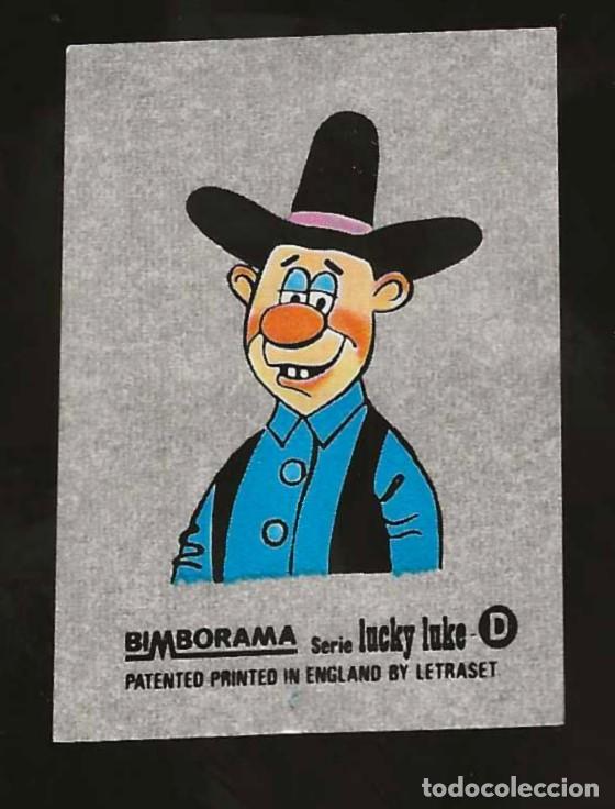 Coleccionismo cromos antiguos: BIMBORAMA -- LUCKY LUKE -- SERIE D - Foto 1