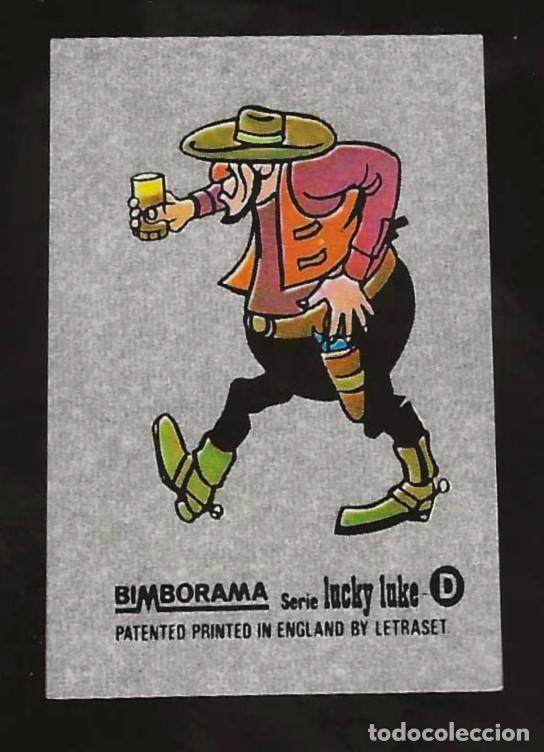 Coleccionismo cromos antiguos: BIMBORAMA -- LUCKY LUKE -- SERIE D - Foto 1