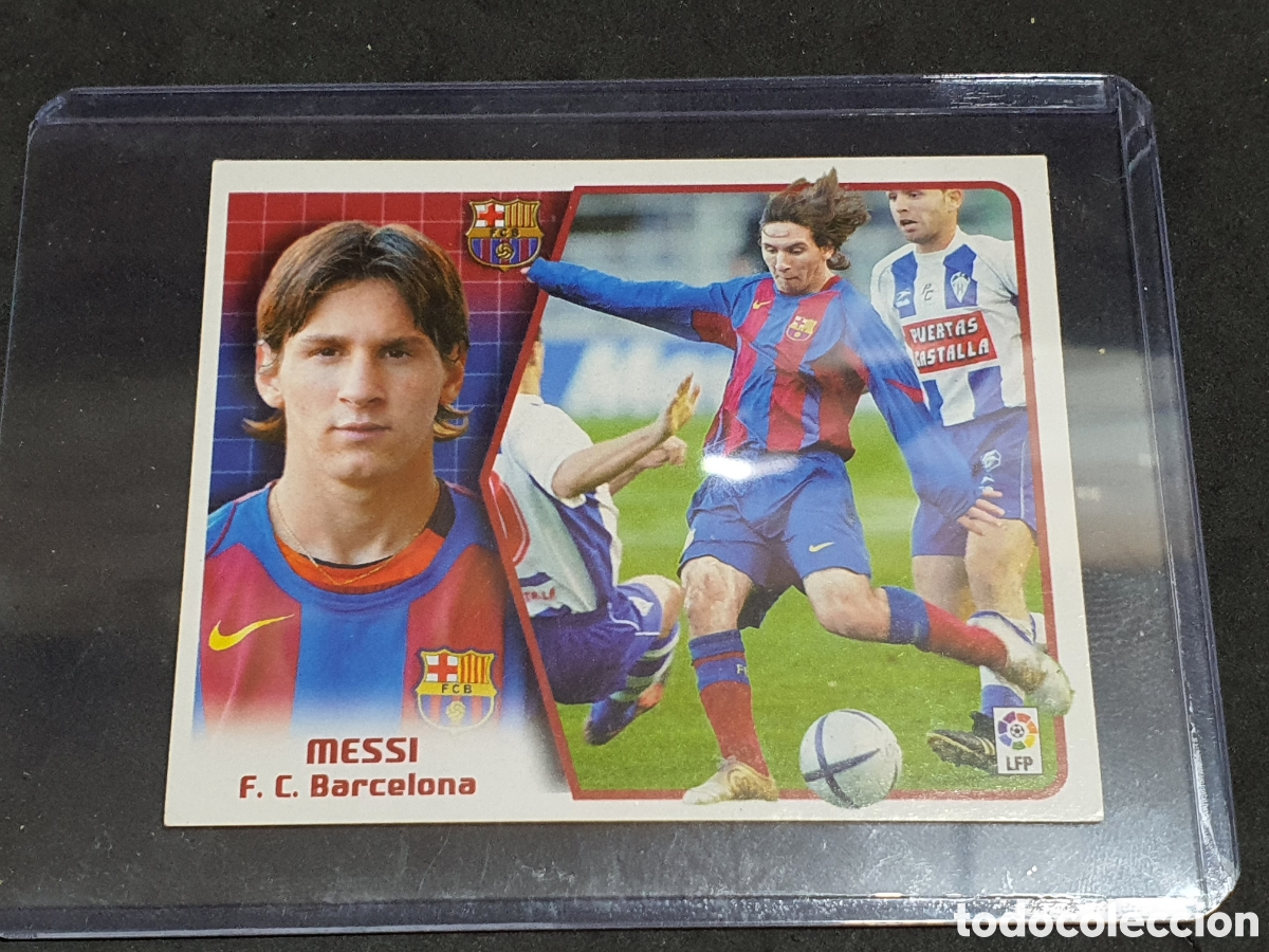 Coleccionismo cromos antiguos: Messi ediciones &eacute;ste 2005-06 totalmente nuevo - Foto 1