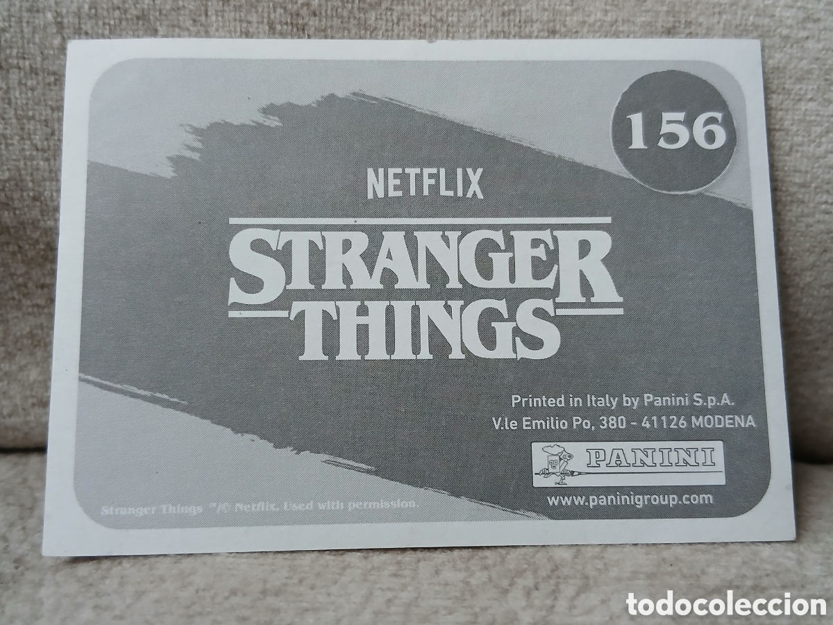 Coleccionismo cromos antiguos: Cromo Stranger Things n&deg; 156 (Panini) - Foto 2