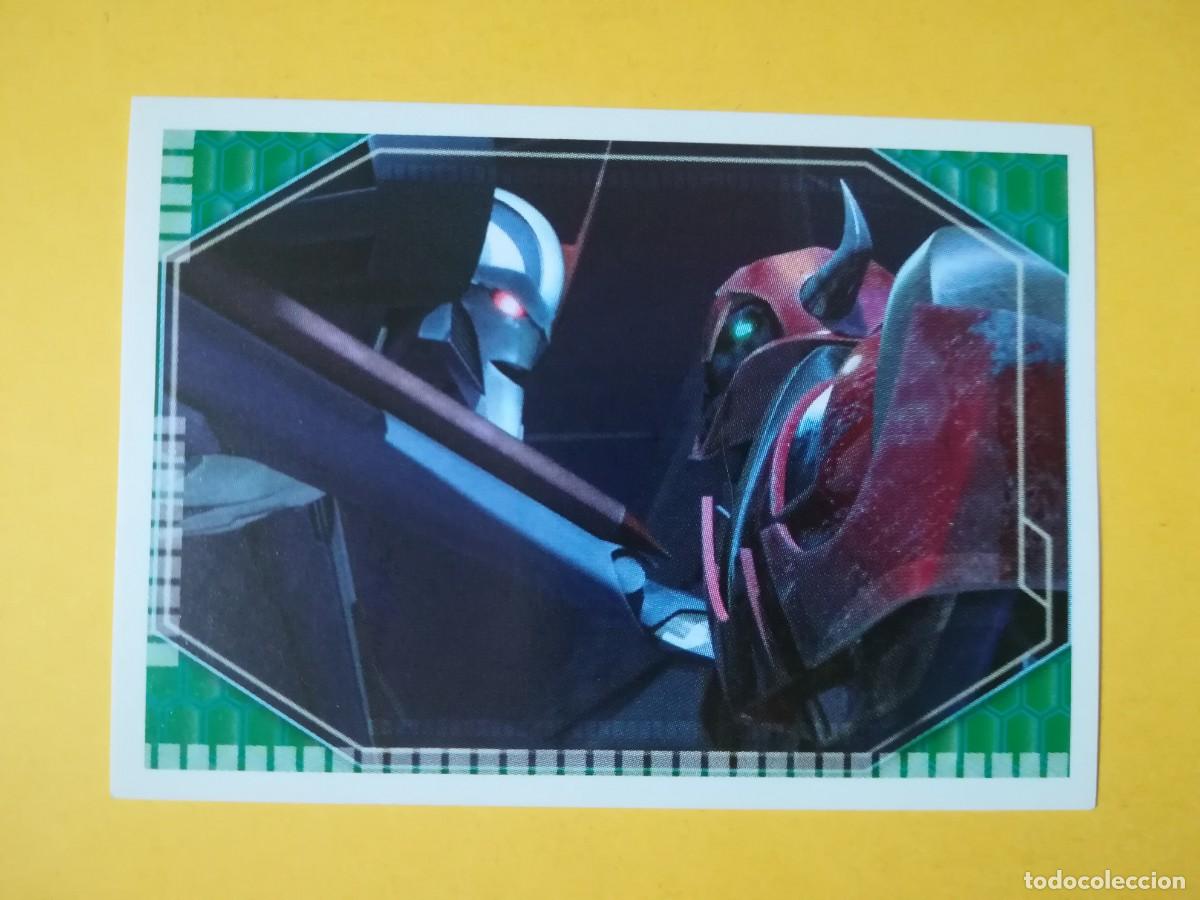 Coleccionismo cromos antiguos: Cromo Transformers Prime N&ordm; 80. Sin pegar. - Foto 1