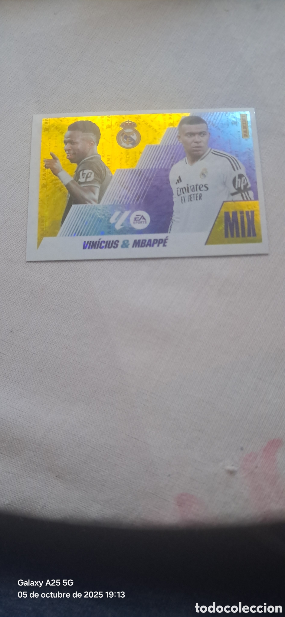 Coleccionismo cromos antiguos: MBAPPE Y VINICIUS MIX - Foto 1