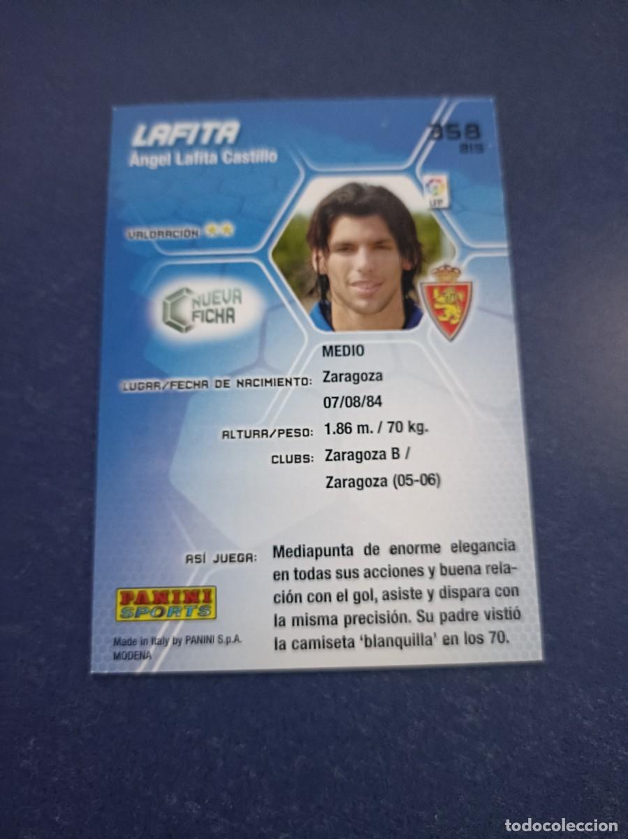 Coleccionismo cromos antiguos: LAFITA MEGA CRACKS 05 06 - Foto 2