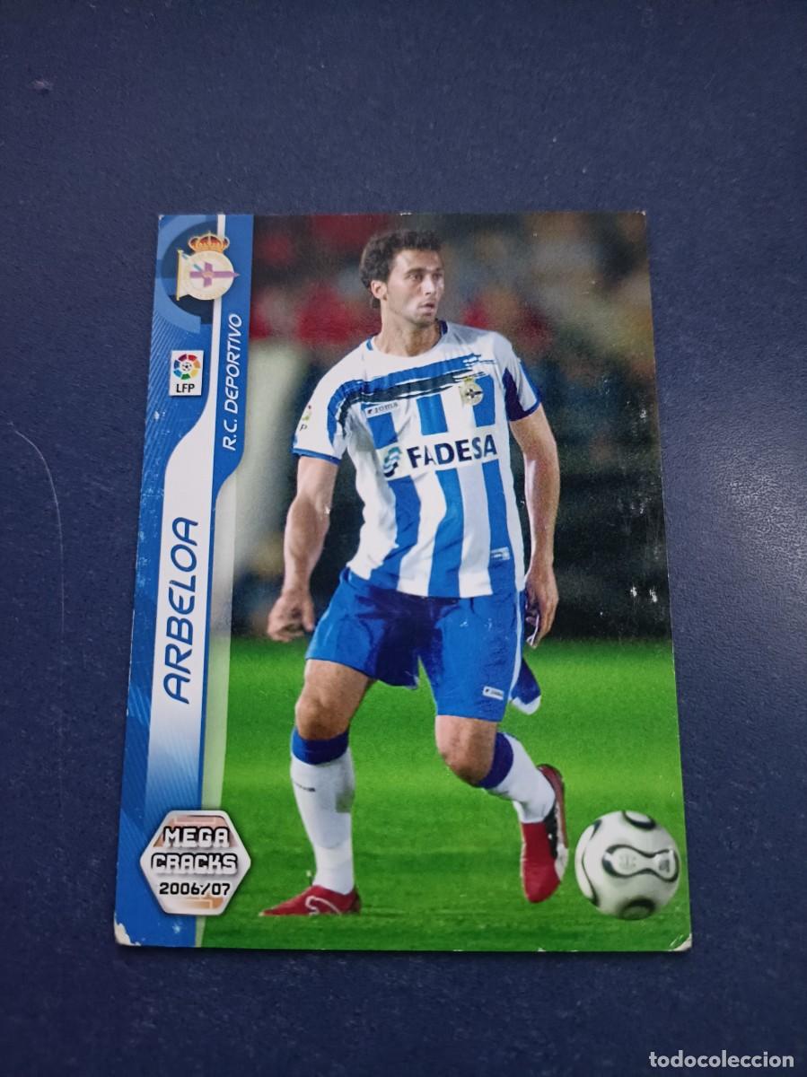 Coleccionismo cromos antiguos: ARBELOA MEGA CRACKS PANINI 06 07 - Foto 1
