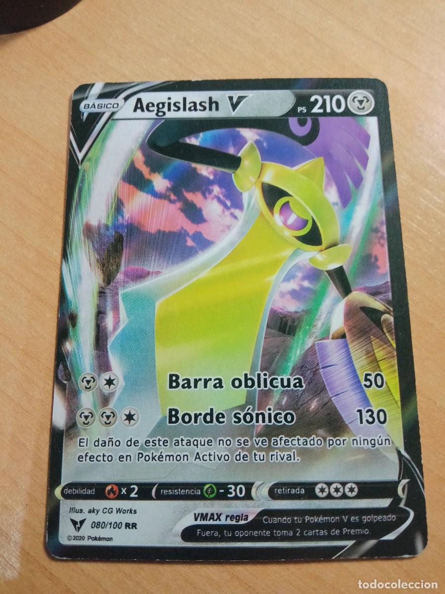 Coleccionismo cromos antiguos: POKEMON AEGISLASH BASICA A&Ntilde;O 2000 CASTELLANO - Foto 1